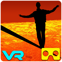 VR Volcano Rope Crossing